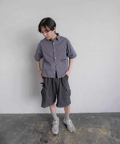 GLOBAL WORK（グローバルワーク）の「アソートショートパンツ/AND YUA ANY/291944（その他パンツ・キッズ・グレー系カモフラージュ/ブラック/ネイビー/グリーン系カモフラージュ・SMALL/MEDIUM/LARGE）」の6枚目の写真