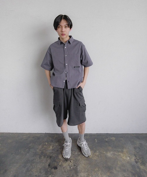 GLOBAL WORK（グローバルワーク）の「アソートショートパンツ/AND YUA ANY/291944（その他パンツ・キッズ・グレー系カモフラージュ/ブラック/ネイビー/グリーン系カモフラージュ・SMALL/MEDIUM/LARGE）」の7枚目の写真