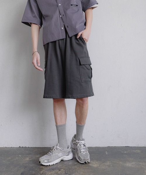 GLOBAL WORK（グローバルワーク）の「アソートショートパンツ/AND YUA ANY/291944（その他パンツ・キッズ・グレー系カモフラージュ/ブラック/ネイビー/グリーン系カモフラージュ・SMALL/MEDIUM/LARGE）」の8枚目の写真