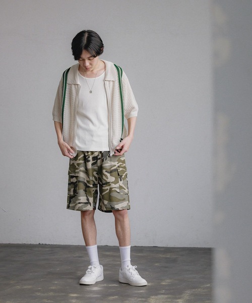 GLOBAL WORK（グローバルワーク）の「アソートショートパンツ/AND YUA ANY/291944（その他パンツ・キッズ・グレー系カモフラージュ/ブラック/ネイビー/グリーン系カモフラージュ・SMALL/MEDIUM/LARGE）」の16枚目の写真