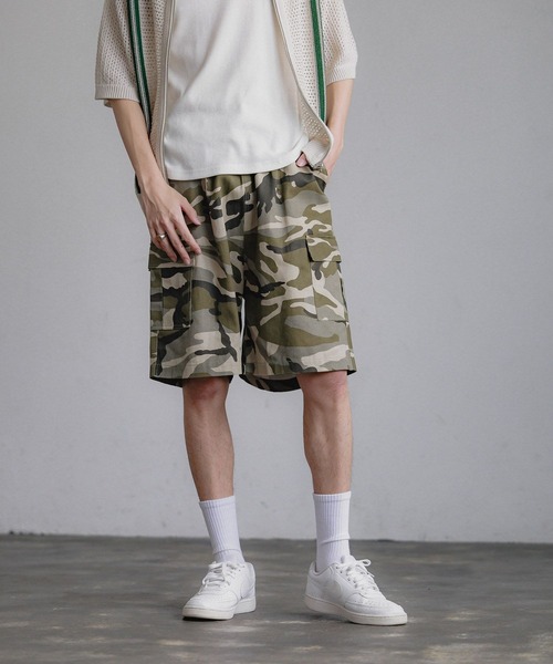 GLOBAL WORK（グローバルワーク）の「アソートショートパンツ/AND YUA ANY/291944（その他パンツ・キッズ・グレー系カモフラージュ/ブラック/ネイビー/グリーン系カモフラージュ・SMALL/MEDIUM/LARGE）」の17枚目の写真