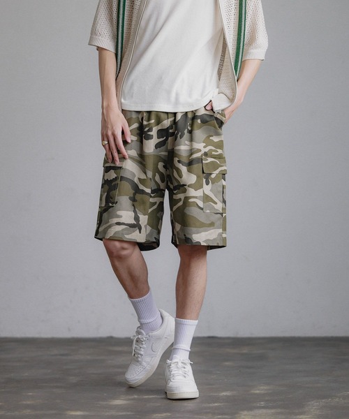 GLOBAL WORK（グローバルワーク）の「アソートショートパンツ/AND YUA ANY/291944（その他パンツ・キッズ・グレー系カモフラージュ/ブラック/ネイビー/グリーン系カモフラージュ・SMALL/MEDIUM/LARGE）」の18枚目の写真