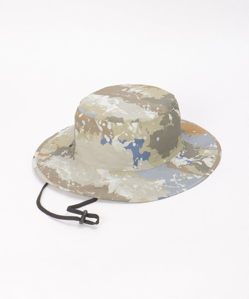 LBC(エルビーシー)の「【撥水/UVカット】KiU キウ パッカブルサファリハット 2(ハット・レディース・ライトグリーン/アイボリー/その他1/チャコール/チェック/オリーブ・FREE)」の4枚目の写真