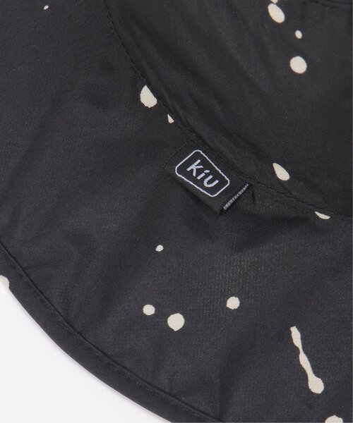 LBC(エルビーシー)の「【撥水/UVカット】KiU キウ パッカブルサファリハット 2(ハット・レディース・ライトグリーン/アイボリー/その他1/チャコール/チェック/オリーブ・FREE)」の12枚目の写真