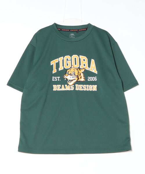 ティゴラ ビームス TIGORA BEAMS ドライメッシュグラフィックT