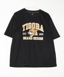 TIGORA by BEAMS DESIGN（ティゴラバイビームスデザイン）の「ティゴラ ビームス TIGORA BEAMS ドライメッシュグラフィックTシャツ（Tシャツ/カットソー）」