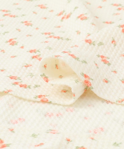 URBAN RESEARCH DOORS（アーバンリサーチドアーズ）の「『別注』Sports Wear×DOORS　ワッフルフレンチスリーブTシャツ（Tシャツ/カットソー・レディース・グレー系その他/アイボリー/グレー/ホワイト系その他・ONE）」の14枚目の写真