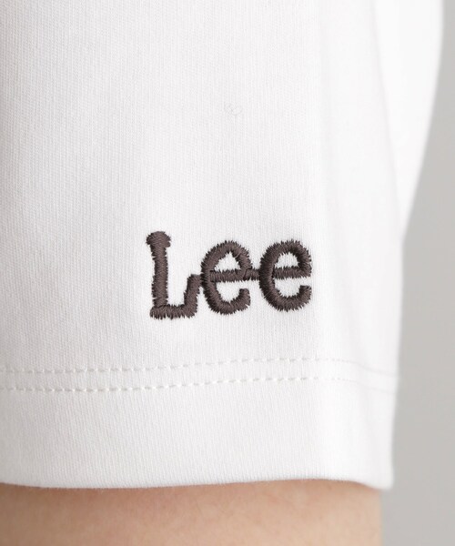 Lee(リー)の「【Lee×grove別注】COMPACTFIT T-SHIRT(Tシャツ/カットソー・レディース・ブラック/オフホワイト/ピンク・02/03)」の8枚目の写真