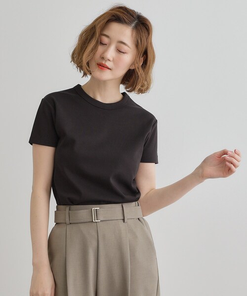 Lee(リー)の「【Lee×grove別注】COMPACTFIT T-SHIRT(Tシャツ/カットソー・レディース・ブラック/オフホワイト/ピンク・02/03)」の10枚目の写真