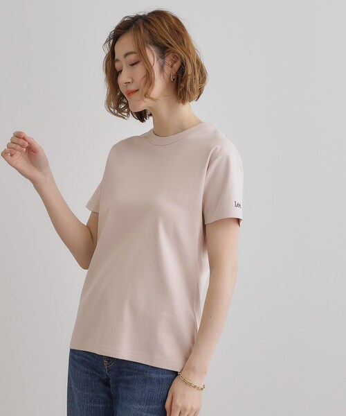 Lee(リー)の「【Lee×grove別注】COMPACTFIT T-SHIRT(Tシャツ/カットソー・レディース・ブラック/オフホワイト/ピンク・02/03)」の13枚目の写真