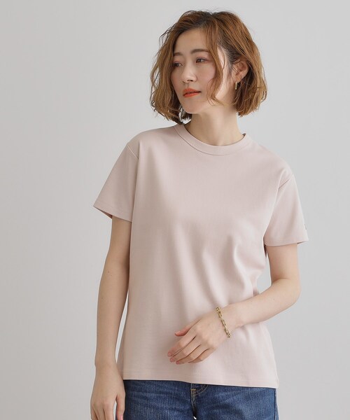 Lee(リー)の「【Lee×grove別注】COMPACTFIT T-SHIRT(Tシャツ/カットソー・レディース・ブラック/オフホワイト/ピンク・02/03)」の14枚目の写真