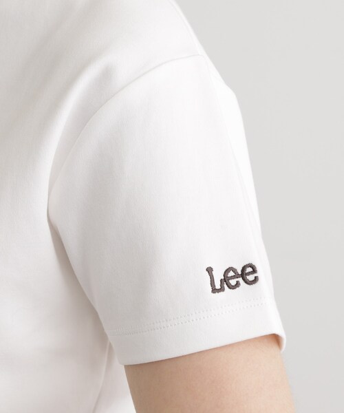Lee(リー)の「【Lee×grove別注】COMPACTFIT T-SHIRT(Tシャツ/カットソー・レディース・ブラック/オフホワイト/ピンク・02/03)」の22枚目の写真