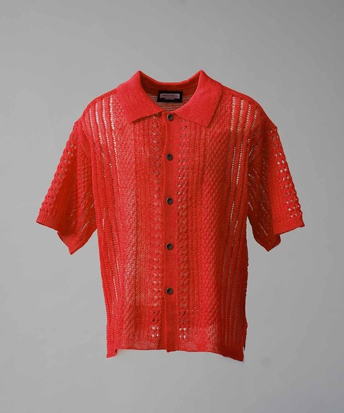 UNISEX》Prime-Over Short Sleeve Knit Shirt/プライムオーバー