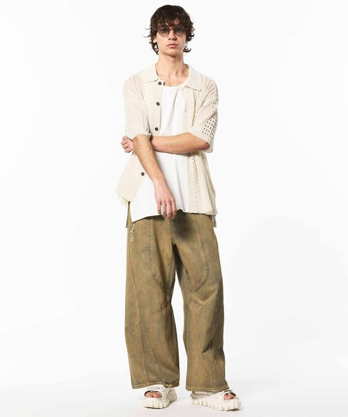UNISEX》Prime-Over Short Sleeve Knit Shirt/プライムオーバー