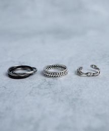 ARROWM（アローム）の「ARROWM バリエーション 3点セットリング（リング）」