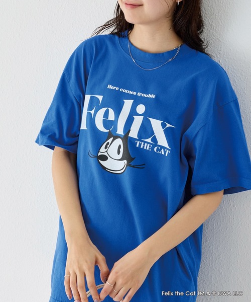 GOOD ROCK SPEED｜コットン プリント Tシャツ “FELIX THE CAT