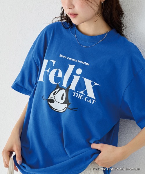 【GOOD ROCK SPEED】FELIX T ブラック GOOD ROCK SPEED FELIX Tシャツ | Omekashi(オメカシ)レディース