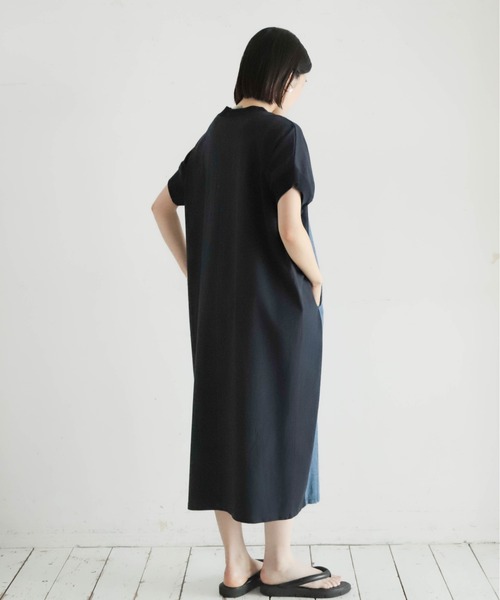 NOMBRE　INPAIR　TCカットコンビバンザイワンピース TCカットコンビ リブ付キバンザイワンピース | NOMBRE IMPAIR