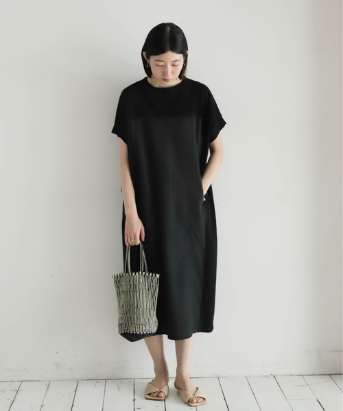 NOMBRE　INPAIR　TCカットコンビバンザイワンピース TCカットコンビ リブ付キバンザイワンピース | NOMBRE IMPAIR