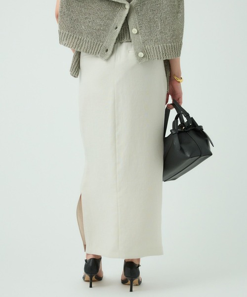 Chaos（カオス）の「Chaos(カオス)/アイアスロータスカート ◆セットアップ可◆（スカート・レディース・ネイビー/ライトベージュ/チャコール・FREE）」の11枚目の写真