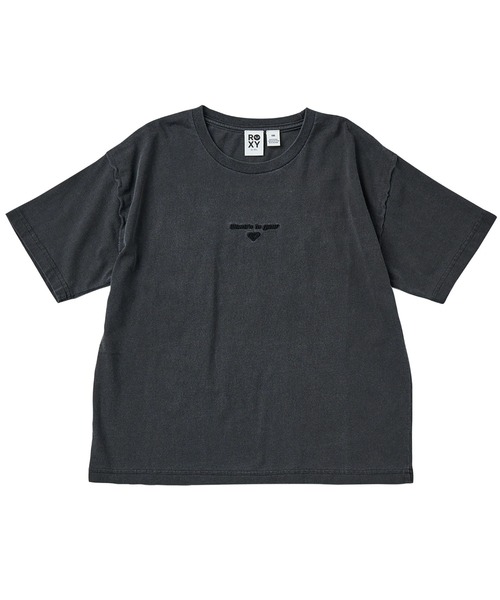 ROXY（ロキシー）の「MINI ONE MORE /ロキシーキッズドロップショルダーバックプリント半袖Tシャツ（Tシャツ/カットソー・キッズ・ナチュラル/パープル/ブラック・140/150/130/120/110/100）」の4枚目の写真