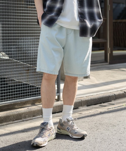 WEGO（ウィゴー）の「WEGO/イージーコットンショーツ（チノパンツ・メンズ・スカイブルー/ブラック/ベージュ/ピンク/グリーン系その他/ブラック系3・SMALL/MEDIUM/LARGE）」の5枚目の写真