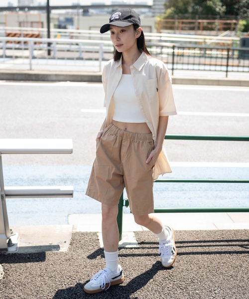 WEGO（ウィゴー）の「WEGO/イージーコットンショーツ（チノパンツ・メンズ・スカイブルー/ブラック/ベージュ/ピンク/グリーン系その他/ブラック系3・SMALL/MEDIUM/LARGE）」の9枚目の写真