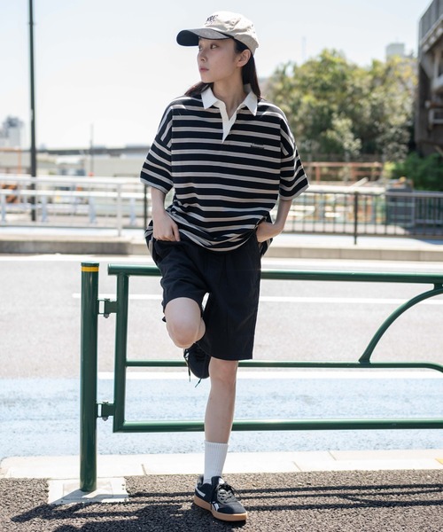 WEGO（ウィゴー）の「WEGO/イージーコットンショーツ（チノパンツ・メンズ・スカイブルー/ブラック/ベージュ/ピンク/グリーン系その他/ブラック系3・SMALL/MEDIUM/LARGE）」の8枚目の写真