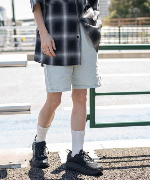 WEGO（ウィゴー）の「WEGO/イージーコットンショーツ（チノパンツ・メンズ・スカイブルー/ブラック/ベージュ/ピンク/グリーン系その他/ブラック系3・SMALL/MEDIUM/LARGE）」の19枚目の写真