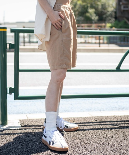 WEGO（ウィゴー）の「WEGO/イージーコットンショーツ（チノパンツ・メンズ・スカイブルー/ブラック/ベージュ/ピンク/グリーン系その他/ブラック系3・SMALL/MEDIUM/LARGE）」の14枚目の写真