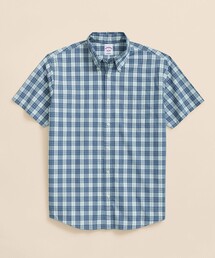 【米国製】BROOKS BROTHERS 半袖シャツ BROOKS BROTHERS 半袖シャツ 水色 S - メルカリ