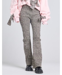 /Little Sunny Bite/leopard shirring pants