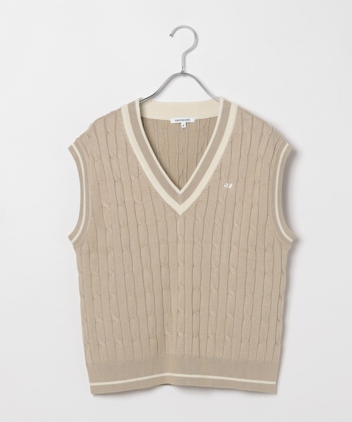 GLOBAL WORK（グローバルワーク）の「ラインサマーベスト/AND YUA ANY/452260（ベスト・キッズ・ベージュ/ネイビー/アイボリー・FREE）」の20枚目の写真