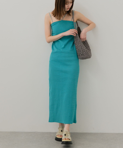 セール】ホルターネックカップツキキャミワンピース（ワンピース