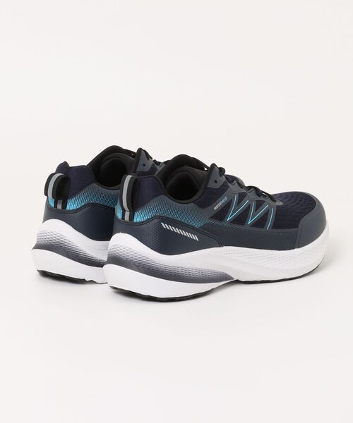 ATHREAM（アスリーム）の「ATHREAM アスリーム メンズ 透湿防水ランニングシューズ【幅広3E/軽量/高反発クッション/滑りにくい】スニーカー 675200（スニーカー・メンズ・ブラック×ブラック/ダークグレー/グレー/ネイビー/ブラック/ブルー系その他・25.5cm/26.5cm/26.0cm/27.5cm/27.0cm/28.0cm/25.0cm）」の7枚目の写真
