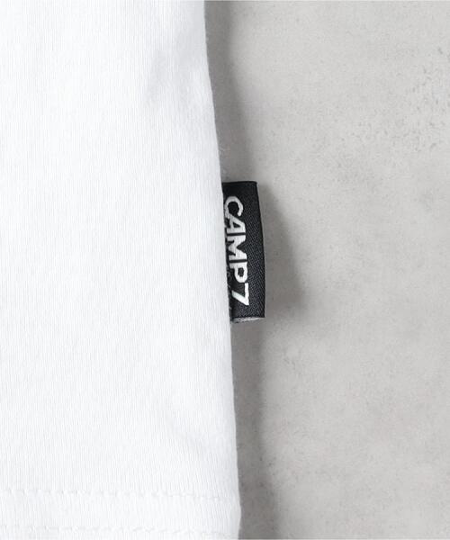 CAMP7(キャンプセブン)の「CAMP7(キャンプ7)【メンズ】グラフィックプリントTシャツ(Tシャツ/カットソー・メンズ・ブラック/ホワイト・M/L/XL)」の7枚目の写真