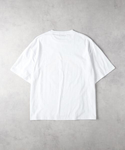 CAMP7(キャンプセブン)の「CAMP7(キャンプ7)【メンズ】グラフィックプリントTシャツ(Tシャツ/カットソー・メンズ・ブラック/ホワイト・M/L/XL)」の8枚目の写真