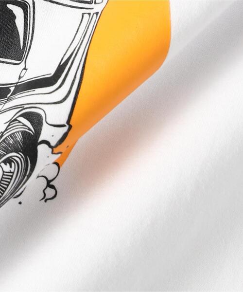 CAMP7(キャンプセブン)の「CAMP7(キャンプ7)【メンズ】グラフィックプリントTシャツ(Tシャツ/カットソー・メンズ・ブラック/ホワイト・M/L/XL)」の11枚目の写真