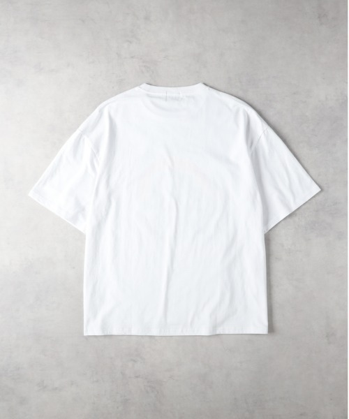 CAMP7（キャンプセブン）の「【CAMP7】グラフィックプリントＴシャツ（Tシャツ/カットソー・メンズ・ブラック/ホワイト・M/L/XL）」の6枚目の写真