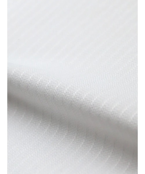 HARUYAMA(ハルヤマ)の「WEB限定【完全ノーアイロン】半袖 アイシャツ ボタンダウン ストレッチ 織柄無地 i-shirt 春夏(ビジネスシャツ・メンズ・ホワイト/ライトグレー/サックスブルー・S/M/L/LL/3L)」の5枚目の写真