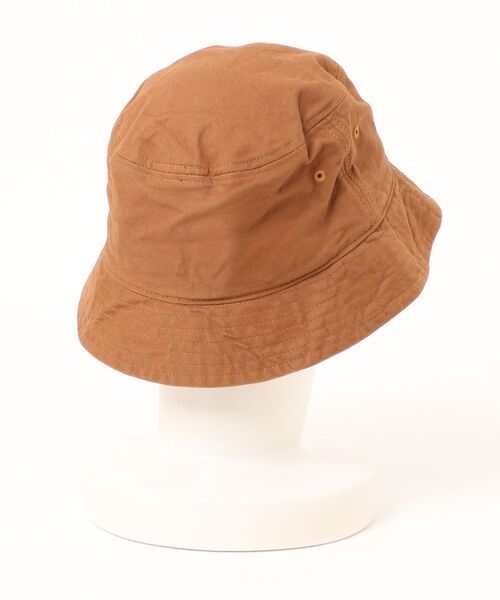 JUNRED(ジュンレッド)の「j.n.r.d/フロント刺繍バケットハット(ハット・メンズ・キャメル・FREE)」の2枚目の写真
