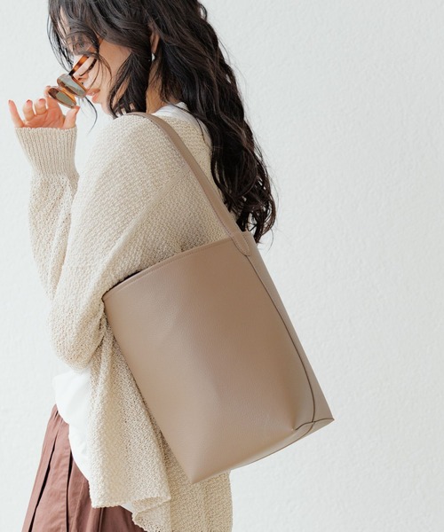 VELETTO（ベレット）の「BARNYARDSTORM / 【VELETTO(ヴェレット)】 / ワンハンドルトート（トートバッグ・レディース・ブラック/モカ/オフホワイト・FREE）」の3枚目の写真