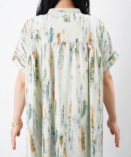 新品☆LUCA/LADY LUCK LUCA☆ギャザーシャツワンピース LUCA/LADY LUCK LUCA（ルカ/レディラックルカ）の「LC/LLL