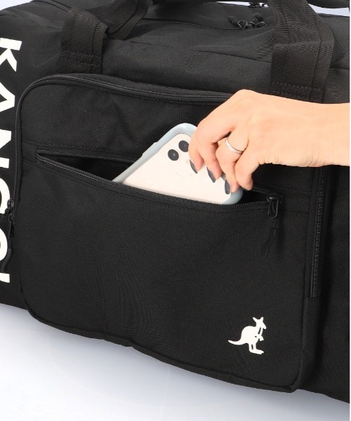 KANGOL(カンゴール)の「KANGOL カンゴール 2WAY ボストンバッグ 250-1502(ボストンバッグ・レディース・レッド/ブラック・FREE)」の3枚目の写真