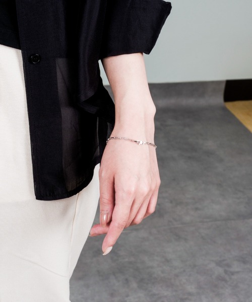 ブレスレット　トムウッド TOMWOOD トムウッド Vintage Bracelet 7.7 inch シルバー