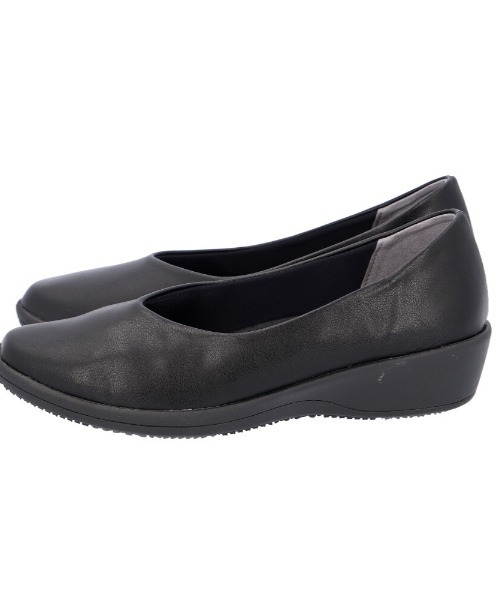 Pansy(パンジー)の「pansy パンジー 4078 Vカットオフィスパンプス(レインシューズ・レディース・ブラック・22cm/22.5cm/23cm/23.5cm/24.5cm/24cm)」の4枚目の写真