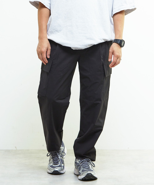 MEN'S MELROSE(メンズメルローズ)の「《WEB限定》【全6サイズ展開】クールエアストレッチテーパードカーゴパンツ(カーゴパンツ・メンズ・ブラック/カーキ・2/4/6/3/5/7)」の7枚目の写真