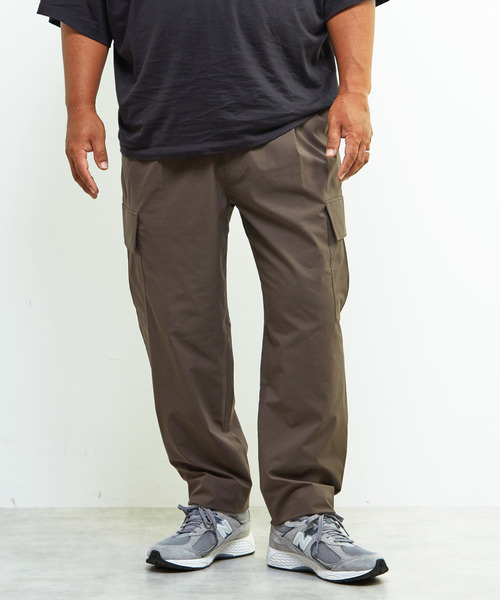 MEN'S MELROSE(メンズメルローズ)の「《WEB限定》【全6サイズ展開】クールエアストレッチテーパードカーゴパンツ(カーゴパンツ・メンズ・ブラック/カーキ・2/4/6/3/5/7)」の13枚目の写真
