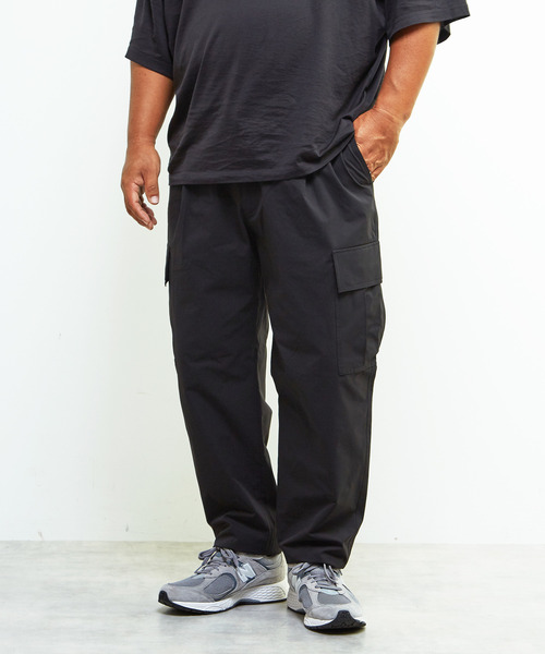 MEN'S MELROSE(メンズメルローズ)の「《WEB限定》【全6サイズ展開】クールエアストレッチテーパードカーゴパンツ(カーゴパンツ・メンズ・ブラック/カーキ・2/4/6/3/5/7)」の20枚目の写真