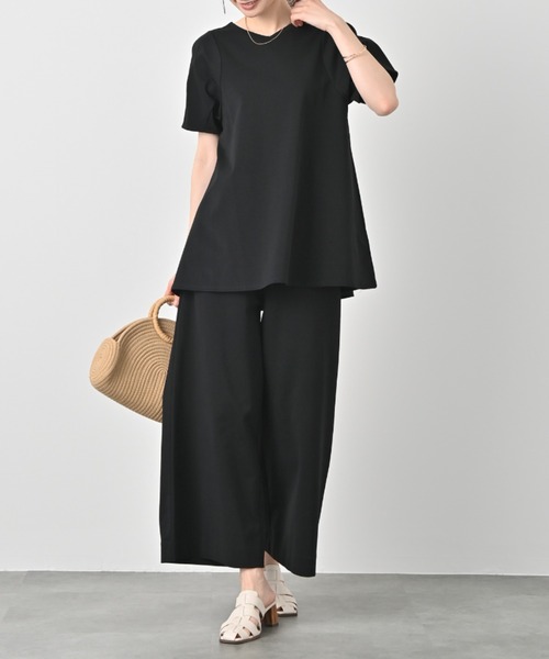 AlexanderWang★ コットン混ギャバジン キュロット タック入り ALEXANDER WANG コットン混ギャバジン キュロット タック入り